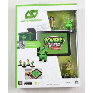 AppGear Zombie Burbz Game & Figures for Apple iOS iPad Android No. 0123 NEW